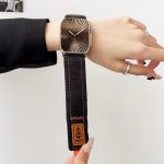 Uhrenarmband aus Denim-Nylon mit Klettverschluss und Canvas, For Apple Watch 46mm / 49mm / 45mm / 44mm, For Apple Watch 42mm / 41mm / 40mm / 38mm – Bild 7