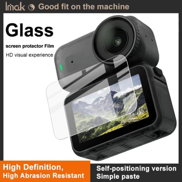 imak Uhrenfolie aus gehärtetem Glas, selbstpositionierende Version, For DJI Osmo Pocket 3 – Bild 7