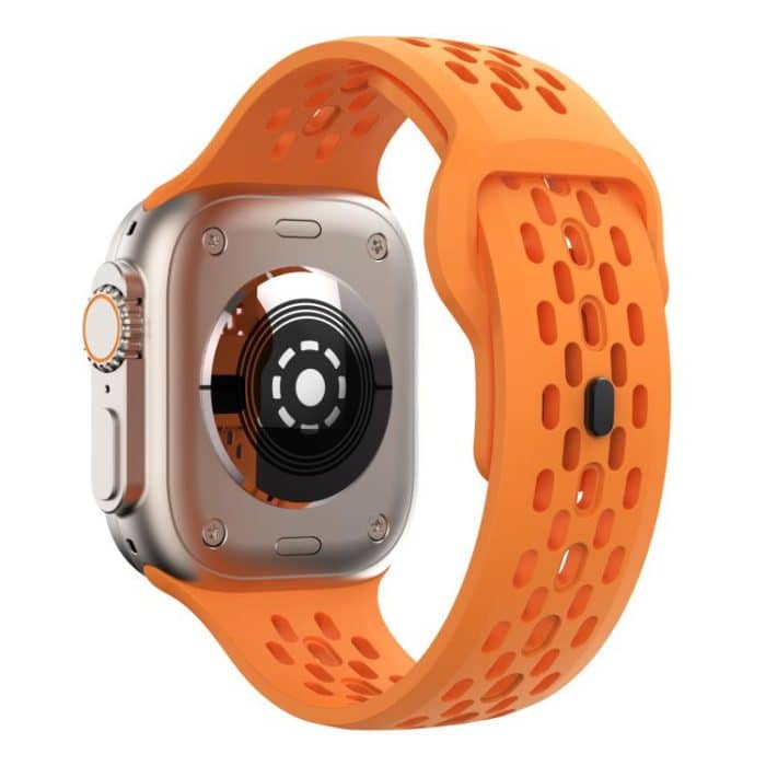 Kalebol Mesh Reverse Buckle Silicone Strap, For Apple Watch 46mm / 49mm / 45mm / 44mm, For Apple Watch 42mm / 41mm / 40mm / 38mm – Bild 2