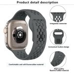 Kalebol Mesh Reverse Buckle Silicone Strap, For Apple Watch 46mm / 49mm / 45mm / 44mm, For Apple Watch 42mm / 41mm / 40mm / 38mm – Bild 6