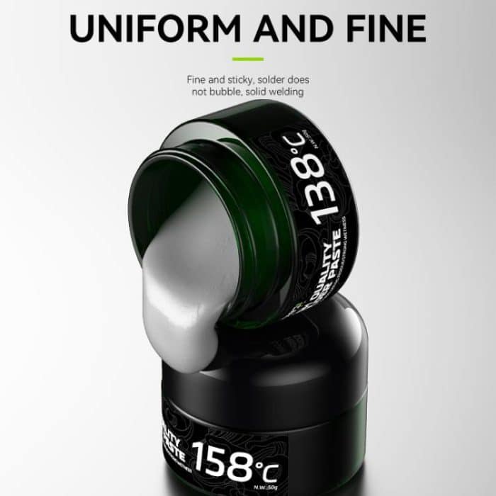 LUOWEI LW-SP1 50g PCB Repair Lead-free Solder Paste, 138 Degrees, 158 Degrees, 183 Degrees, 199 Degrees, 217 Degrees – Bild 5