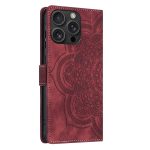 Mandala Embossed Retro Frosted Leather Phone Case, For iPhone 14 Pro Max, For iPhone 7 / 8 / SE 2022, For iPhone 13 Pro Max, For iPhone 13 Pro – Bild 3