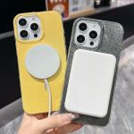 Glitter Powder Plating MagSafe IMD Full Coverage Phone Case, For iPhone 14 / 13 – Bild 6