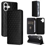 Cubic Grid Texture Flip Leather Phone Case, For iPhone 14 Pro Max, For iPhone SE 2022 / SE 2020 / 8 / 7, For iPhone 13 Pro Max, For iPhone 13 Pro