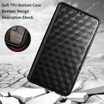 Cubic Grid Texture Flip Leather Phone Case, For iPhone 14 Pro Max, For iPhone SE 2022 / SE 2020 / 8 / 7, For iPhone 13 Pro Max, For iPhone 13 Pro – Bild 6
