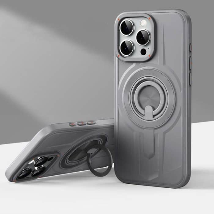 Armor MagSafe TPU Hybrid PC-Telefonhülle mit Ringhalter – Bild 1