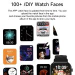 U13 2.2 inch IPS Curved Screen Smart Watch Supports BT Call – Bild 14