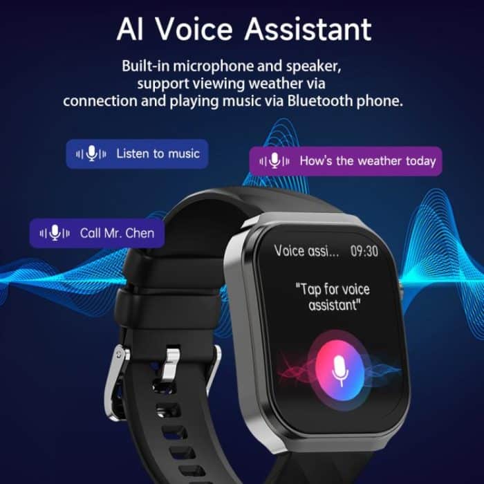 U13 2.2 inch IPS Curved Screen Smart Watch Supports BT Call – Bild 15