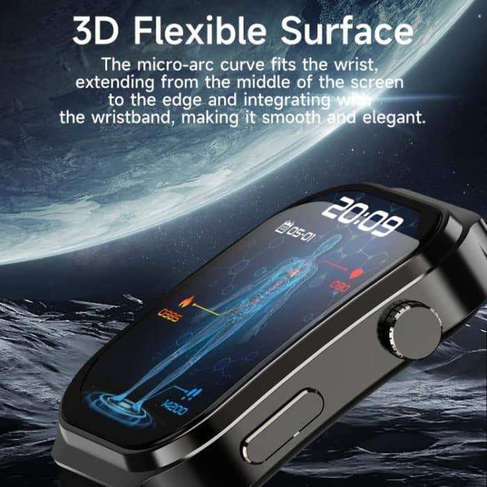 U13 2.2 inch IPS Curved Screen Smart Watch Supports BT Call – Bild 5