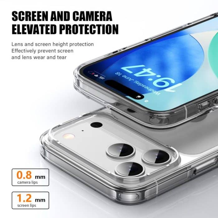 iPAKY Phantom Series Shockproof PC+TPU Phone Case – Bild 4
