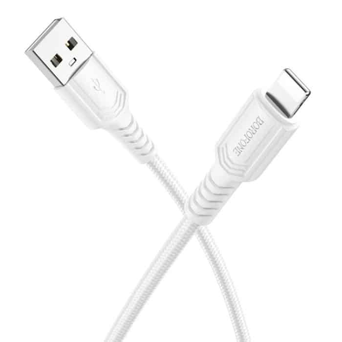 EDA008282901A.jpg BOROFONE BX116 1m 2.4A USB to 8 Pin Certain Charging Data Cable – Bild 1
