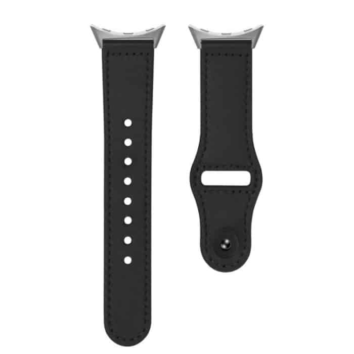 Reverse Buckle Genuine Leather Watch Band – Bild 4