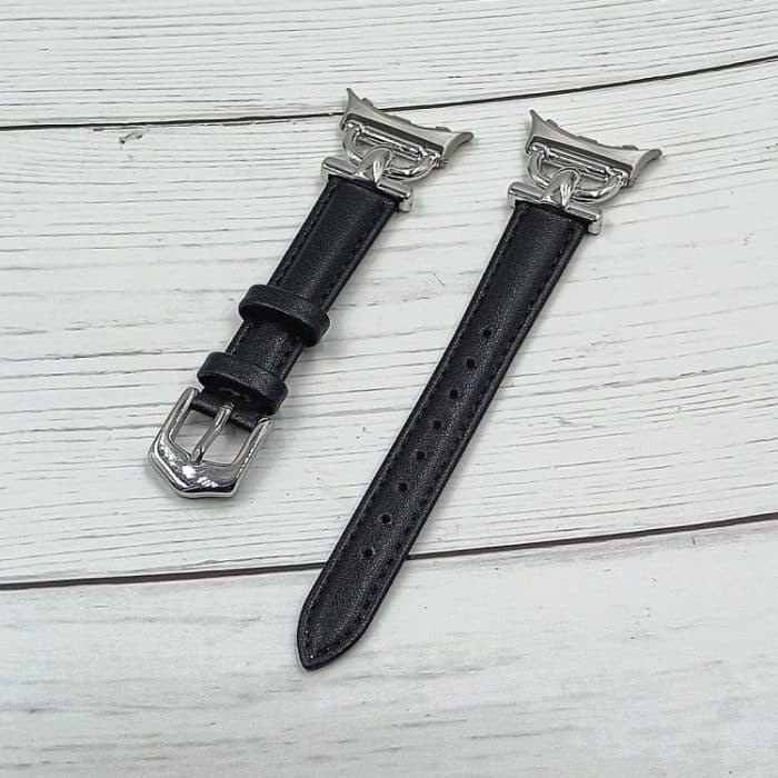 D-shaped Metal Small Waist Leather Watch Band, For Google Pixel Watch 3 45mm, For Google Pixel Watch 1 / 2 / 3 41mm – Bild 5