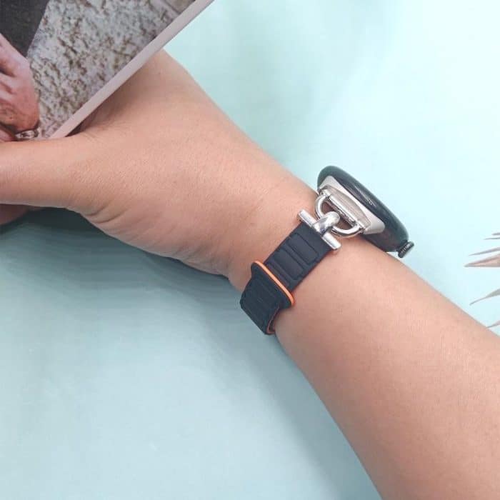 D-shaped Tri-beads Magnetic Silicone Watch Band – Bild 5