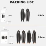 For DJI Mavic 4 Pro Sunnylife 1158F Quick-Release Propellers Blades, One Pair, Two Pairs – Bild 9