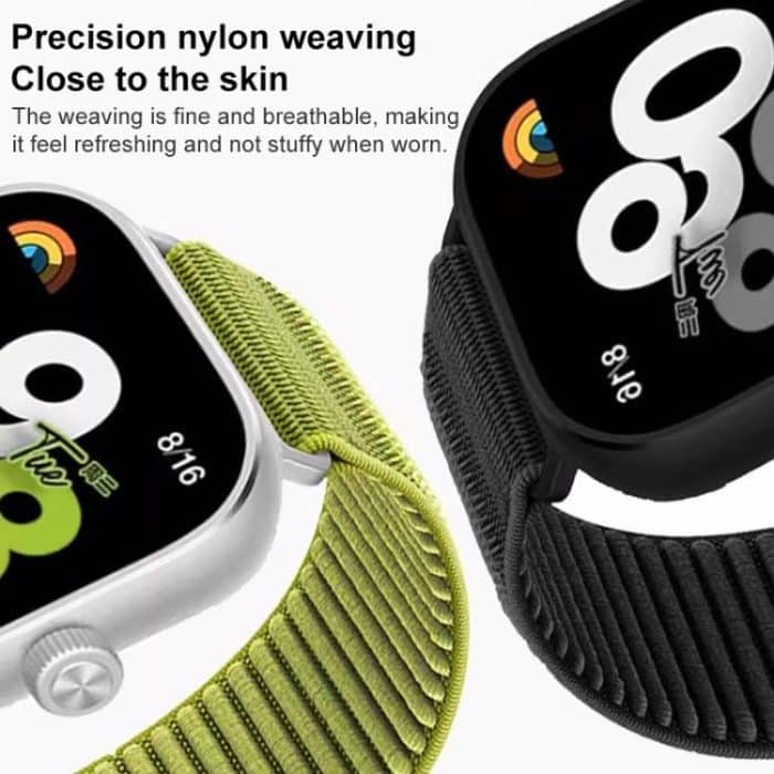xDfind Woven Nylon Hook And Loop Fastener Watch Band, For Xiaomi Smart Band 9 Pro/8 Pro/Redmi Watch 5/4 – Bild 6