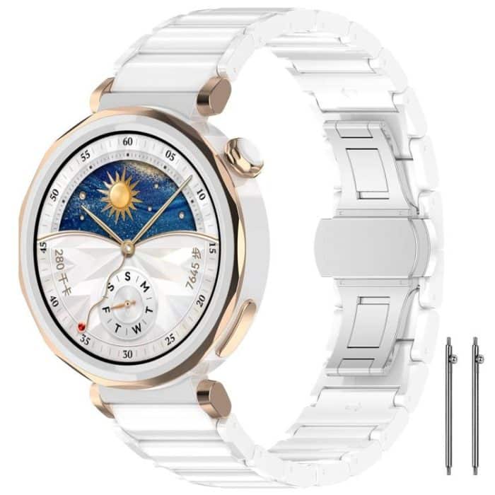 xDfind Ceramic Stainless Steel Watch Band, For Huawei Watch GT 5 Pro 42mm – Bild 1