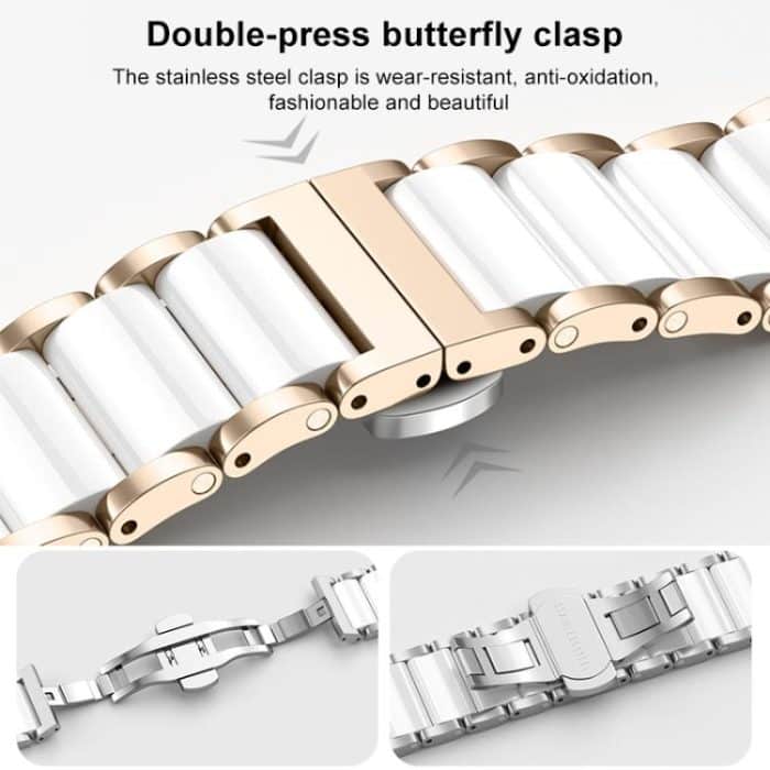 xDfind Ceramic Stainless Steel Watch Band, For Huawei Watch GT 5 Pro 42mm – Bild 7