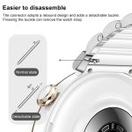 xDfind Ceramic Stainless Steel Watch Band, For Huawei Watch GT 5 Pro 42mm – Bild 9