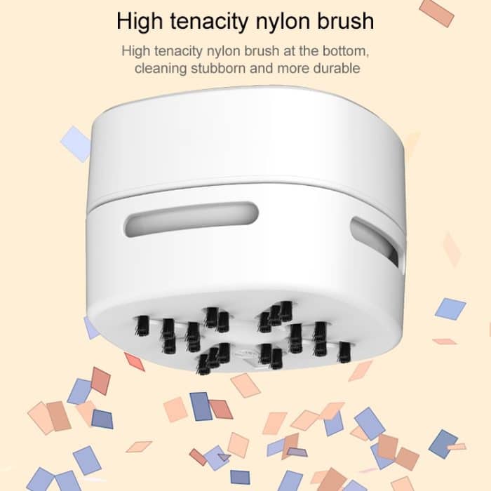 Tragbarer kabelloser Mini-Desktop-Staubsauger im wiederaufladbaren Hardcover-Stil mit 4 W, Hardcover Rechargeable Style – Bild 4