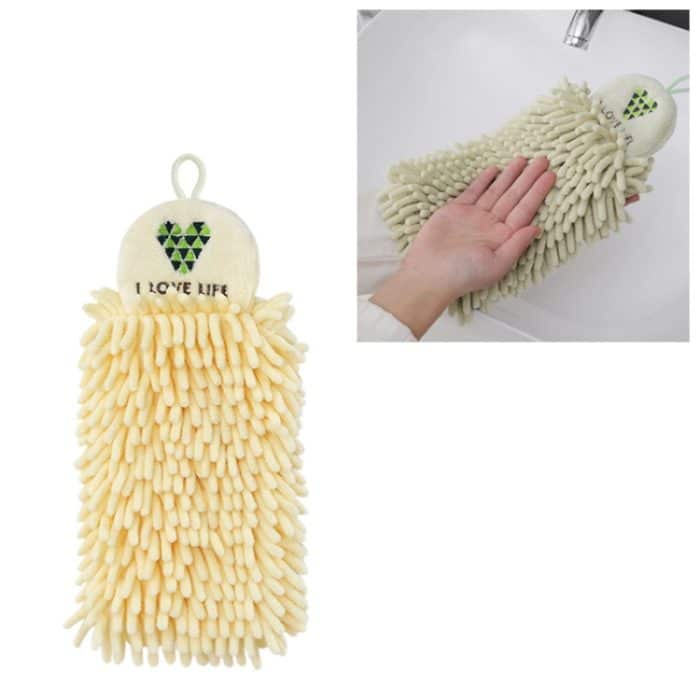 HAC2170Y.jpg Handtuch Cartoon besticktes, schnell trocknendes hängendes Küchentuch – Bild 1