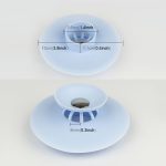 2 Stück Silikon-Abflussstopfen, Deodorant, Waschbecken, Badewanne, Bodenablaufschutz – Bild 3