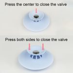 2 Stück Silikon-Abflussstopfen, Deodorant, Waschbecken, Badewanne, Bodenablaufschutz – Bild 4