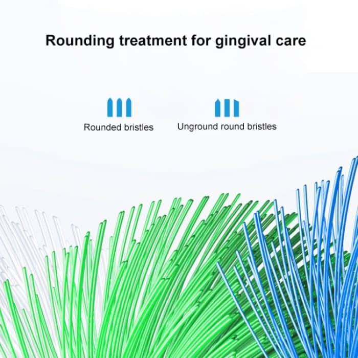 HUAWEI Lebooo LBS-T053A 2 Stück intelligenter Zahnbürstenkopf (für HCB0001), LBS-T053A Toothbrush Head (Black), LBS-T053A Toothbrush Head (White) – Bild 8