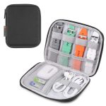 HAWEEL Uhrenarmband-Organizer-Box für Kopfhörer/U-Disk/Digitalkabel-Aufbewahrungsbox, Watch Band Organizer, Size: S