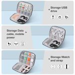 HAWEEL Uhrenarmband-Organizer-Box für Kopfhörer/U-Disk/Digitalkabel-Aufbewahrungsbox, Watch Band Organizer, Size: S – Bild 6