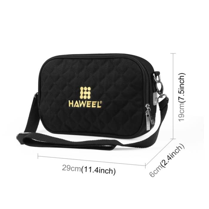 HAWEEL Messenger Schultertasche, kleine Tasche, digitales Tablet, Telefonwärmer, Aufbewahrungstasche mit Handwärmer – Bild 2