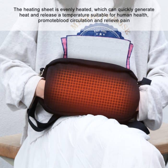 HAWEEL Messenger Schultertasche, kleine Tasche, digitales Tablet, Telefonwärmer, Aufbewahrungstasche mit Handwärmer – Bild 5