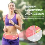 HAWEEL Laufgürtel Taille Gürteltasche Sport Wasserdichte Taille Handytasche, Waist Phone Pocket – Bild 6