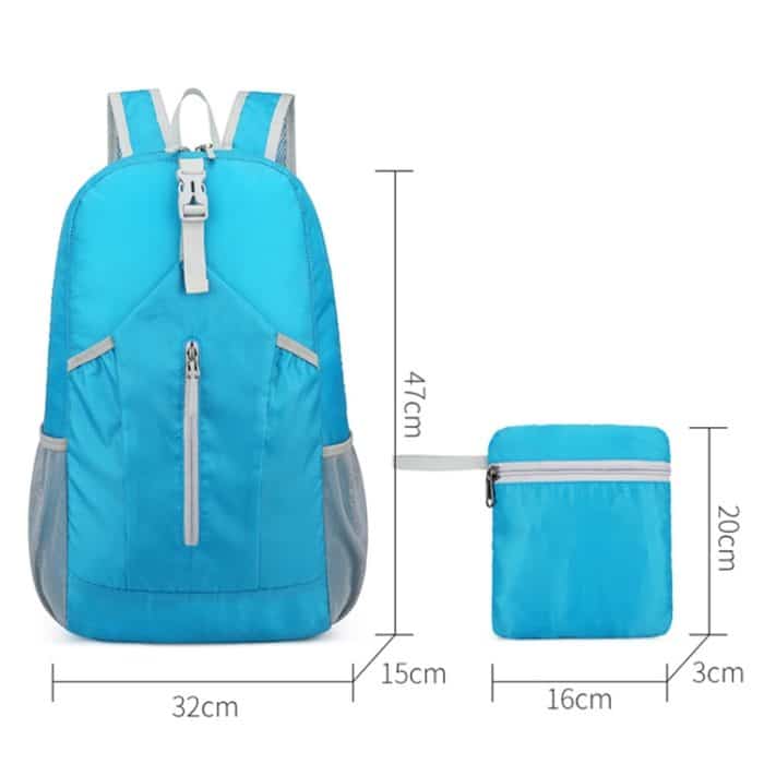 HAWEEL Wanderrucksack, tragbar, faltbar, große Kapazität, Schultertasche, Large Capacity Backpack – Bild 3