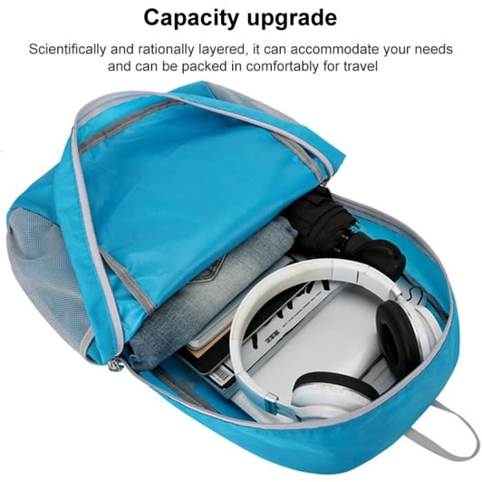 HAWEEL Wanderrucksack, tragbar, faltbar, große Kapazität, Schultertasche, Large Capacity Backpack – Bild 4