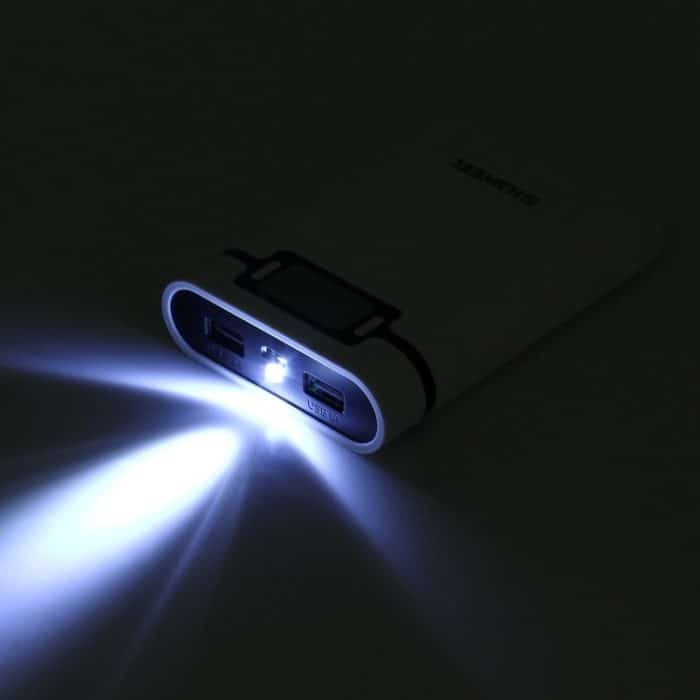 HAWEEL DIY 4 x 18650 Akku (nicht im Lieferumfang enthalten), 10000 mAh Power Bank Shell Box mit 2 x USB-Ausgang und Display für iPhone, Galaxy, Sony, HTC, Google, Huawei, Xiaomi, Lenovo und andere Smartphones, DIY 4 x 18650 10000mAh  Battery (US)... – Bild 12