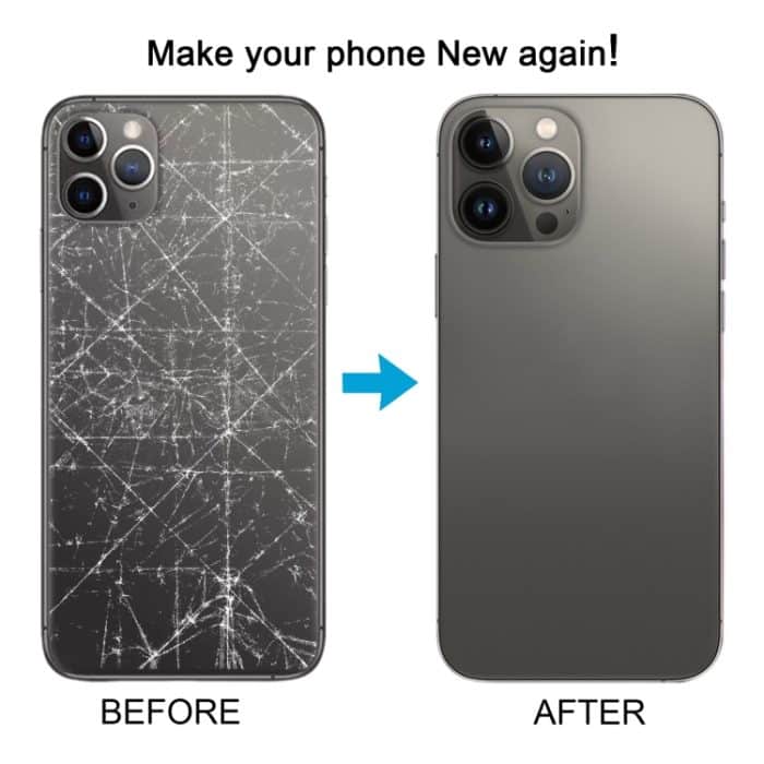 Rückseitige Abdeckung mit iP13 Pro Max-Imitation-Aussehen für iPhone 11 Pro Max, For iPhone 11 Pro Max to iP13 Pro Max – Bild 6