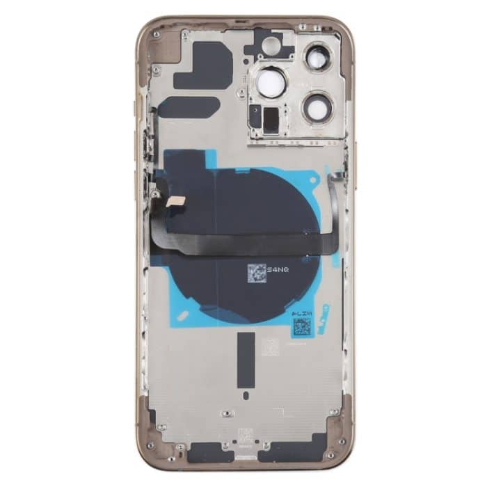 Für iPhone 13 Pro Max Akku-Rückseite mit Seitentasten, Kartenfach, Power- und Lautstärke-Flexkabel und kabellosem Lademodul, For iPhone 13 Pro Max(Assembly) – Bild 3