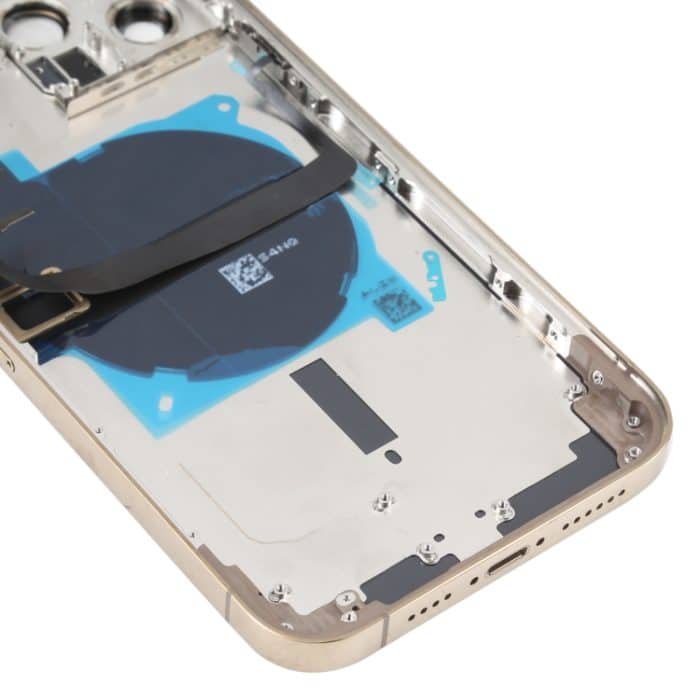 Für iPhone 13 Pro Max Akku-Rückseite mit Seitentasten, Kartenfach, Power- und Lautstärke-Flexkabel und kabellosem Lademodul, For iPhone 13 Pro Max(Assembly) – Bild 6