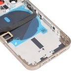 Für iPhone 13 Pro Akku-Rückseite mit Seitentasten, Kartenfach, Power- und Lautstärke-Flexkabel und kabellosem Lademodul, For iPhone 13 Pro(Assembly) – Bild 6
