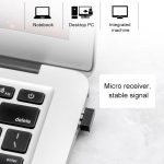 ET X-08 7-Tasten 2400DPI 2,4G kabellose Mute-Gaming-Maus mit USB-Empfänger und bunter Hintergrundbeleuchtung – Bild 7