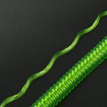 Multifunktionaler Anti-Verlust-Schlüsselanhänger mit TPU-Feder für den Außenbereich, Länge: 32 cm, Anti-lost Keychain (Transparent), Anti-lost Keychain (Grey), Anti-lost Keychain (Green) – Bild 3