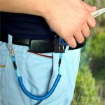 Multifunktionaler Anti-Verlust-Schlüsselanhänger mit TPU-Feder für den Außenbereich, Länge: 32 cm, Anti-lost Keychain (Transparent), Anti-lost Keychain (Grey), Anti-lost Keychain (Green) – Bild 6