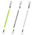 Multifunktionaler Anti-Verlust-Schlüsselanhänger mit TPU-Feder für den Außenbereich, Länge: 32 cm, Anti-lost Keychain (Transparent), Anti-lost Keychain (Grey), Anti-lost Keychain (Green) – Bild 8