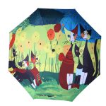 Kreativer, frischer Sonnenschutz-Regenschirm mit dreifachem Silberband und UV-Schutz – Bild 2