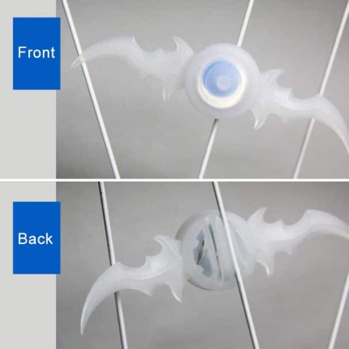 2 Stück Fahrradräder, Weidenspeichen-Lichter, Dekoration, buntes LED-Nachtfahrlicht – Bild 6