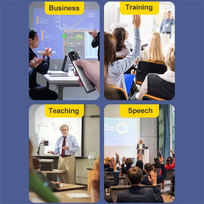 ASiNG A9s Multifunktionaler kabelloser PPT-Stift mit umblätterndem Stift, A9s(Grey), A9s(Blue) – Bild 7