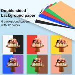 PULUZ 40 cm faltbare tragbare Ringlicht-USB-Fotobeleuchtung, Studio-Aufnahmezeltbox mit 6 x doppelseitigen farbigen Hintergründen, Größe: 40 cm x 40 cm x 40 cm, 40cm Box Black RU, 40cm – Bild 4