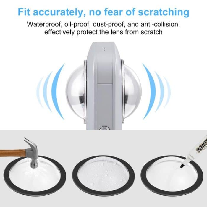 PULUZ Lens Guard PC-Schutzabdeckungs-Kits für Ricoh Theta SC2 / S / V – Bild 4