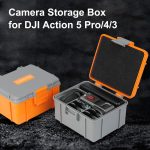 For DJI Osmo Action 5 Pro / 4 / 3 PULUZ Waterproof Hard Carrying Suitcase Outdoor Protective Storage Box – Bild 2